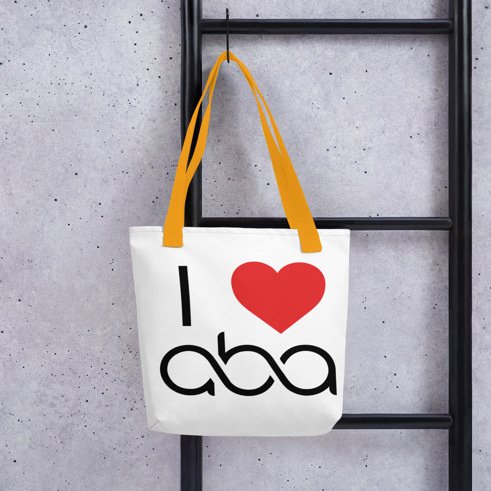 I <3 ABA Infinity Tote bag