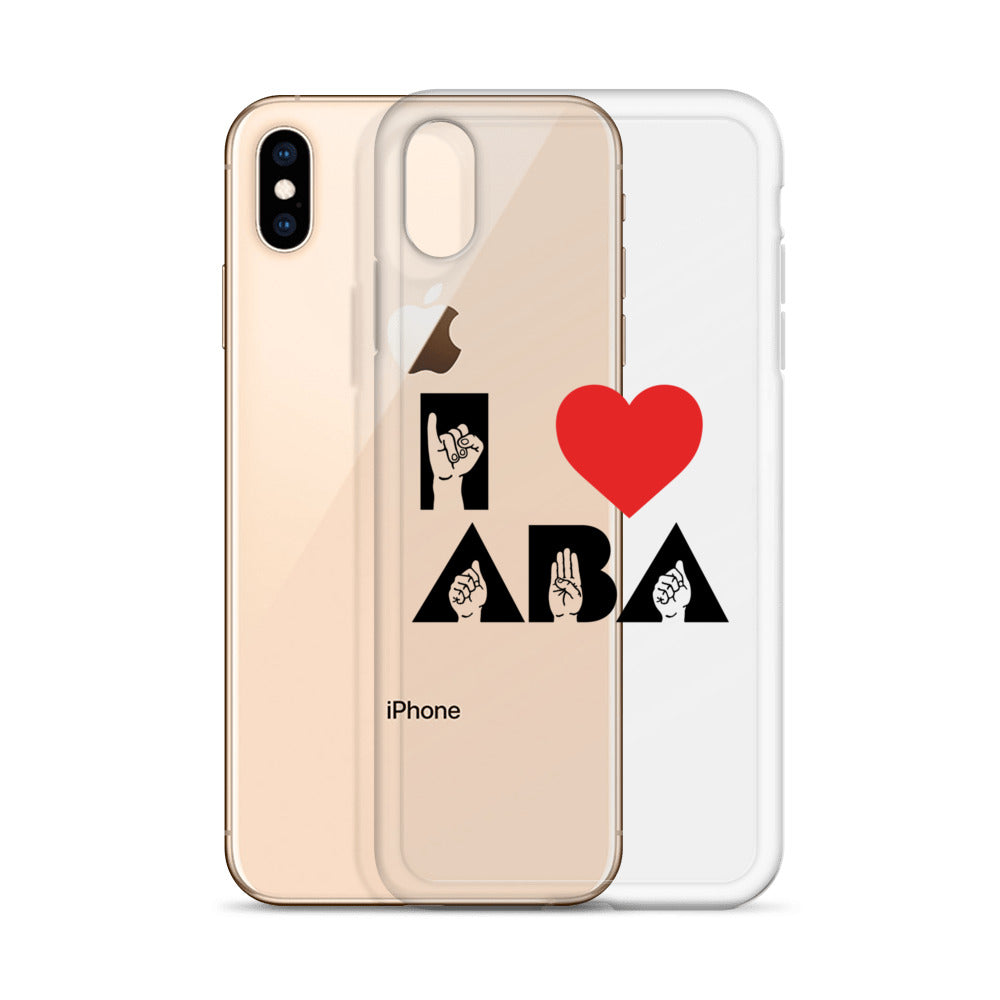 ASL I <3 ABA iPhone® Case