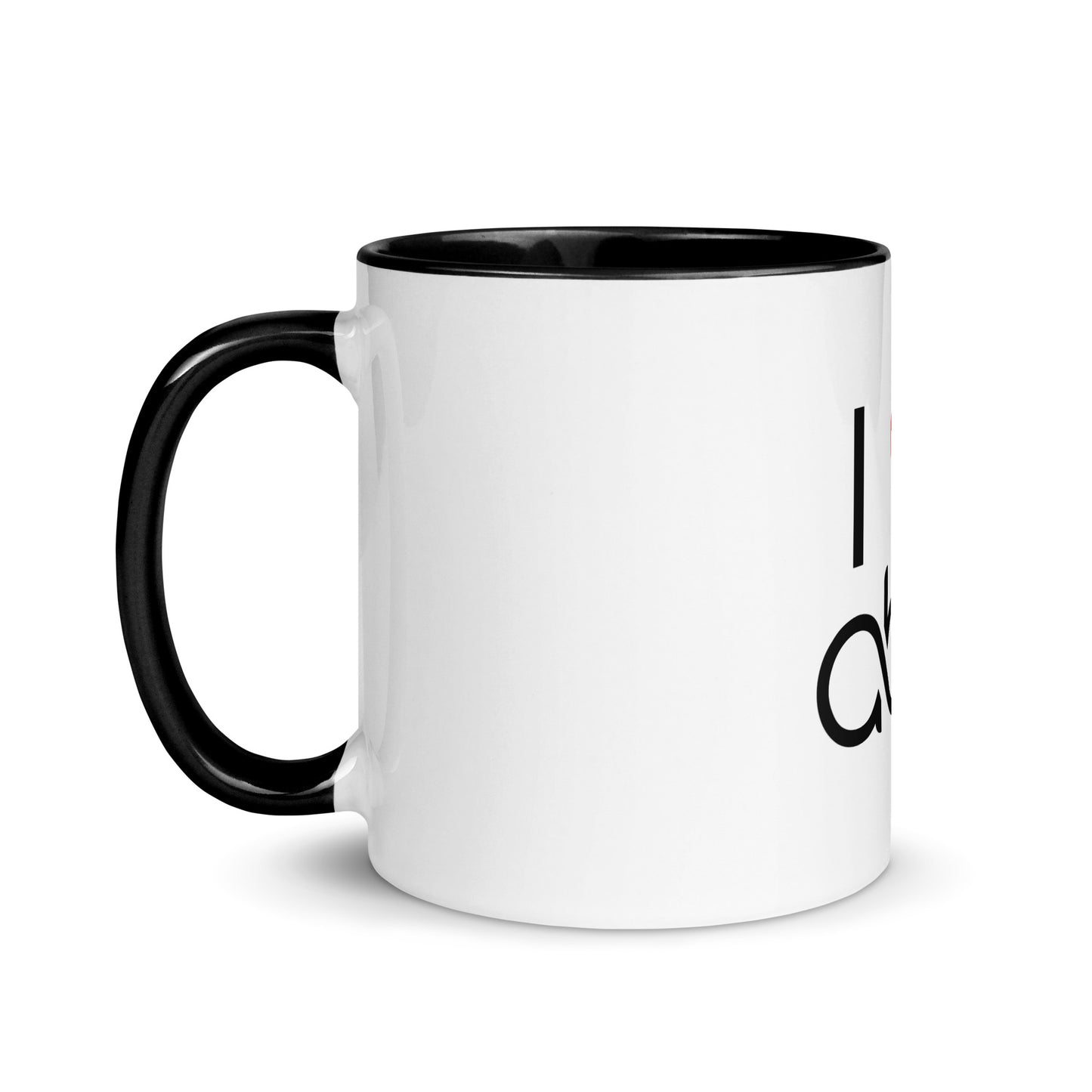 I <3 ABA Infinity Mug- Black Font