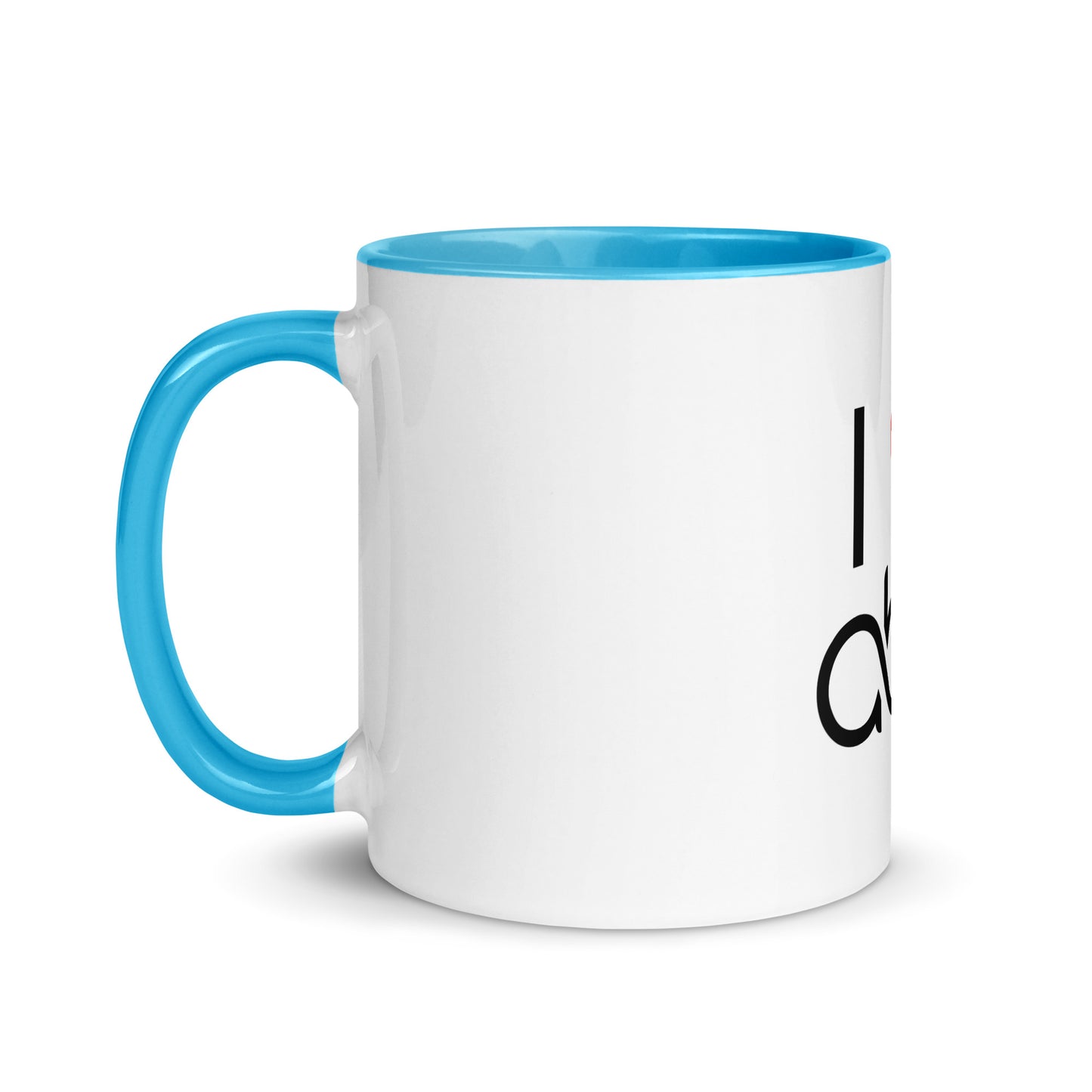 I <3 ABA Infinity Mug- Black Font