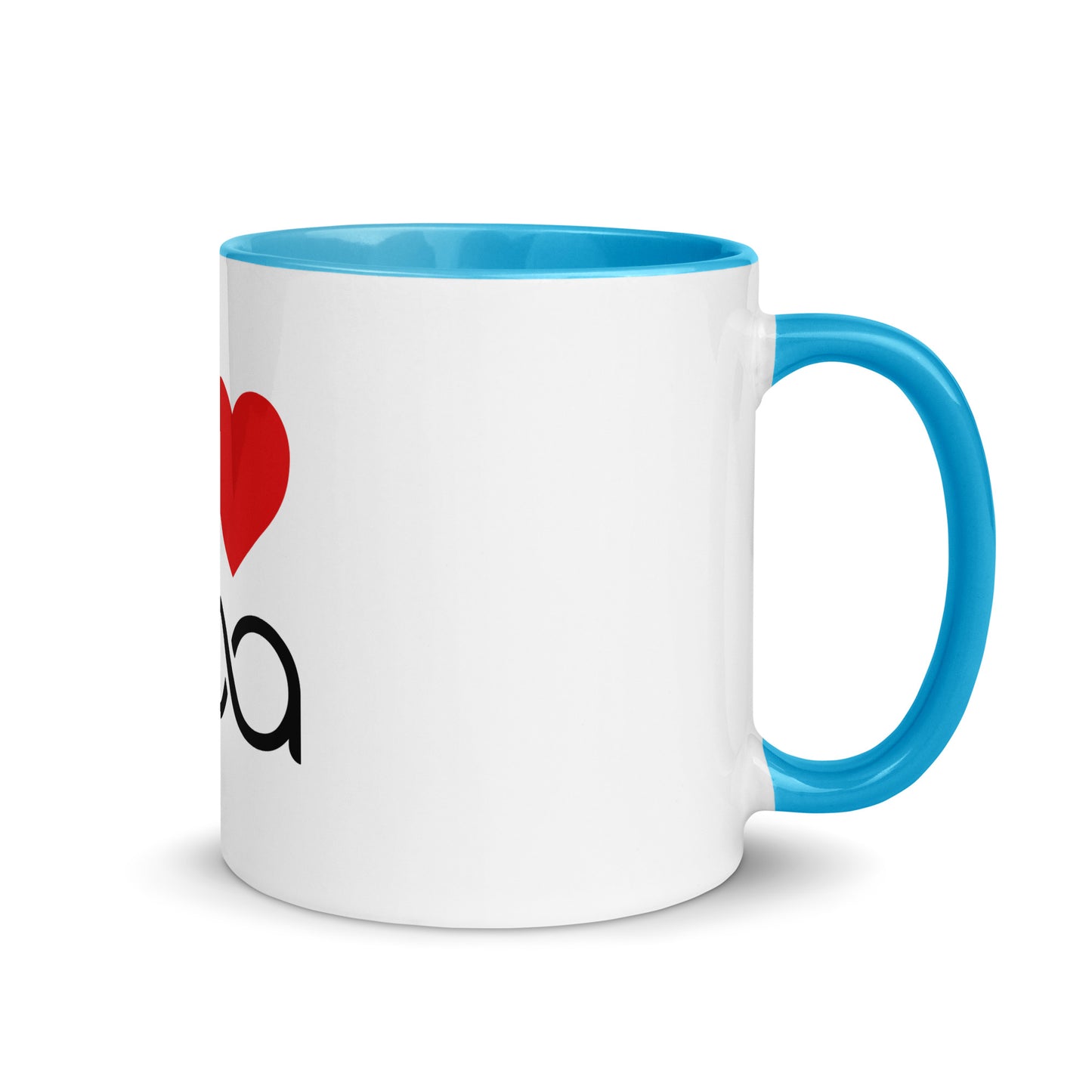 I <3 ABA Infinity Mug- Black Font