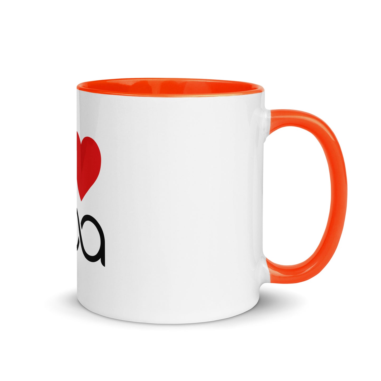 I <3 ABA Infinity Mug- Black Font