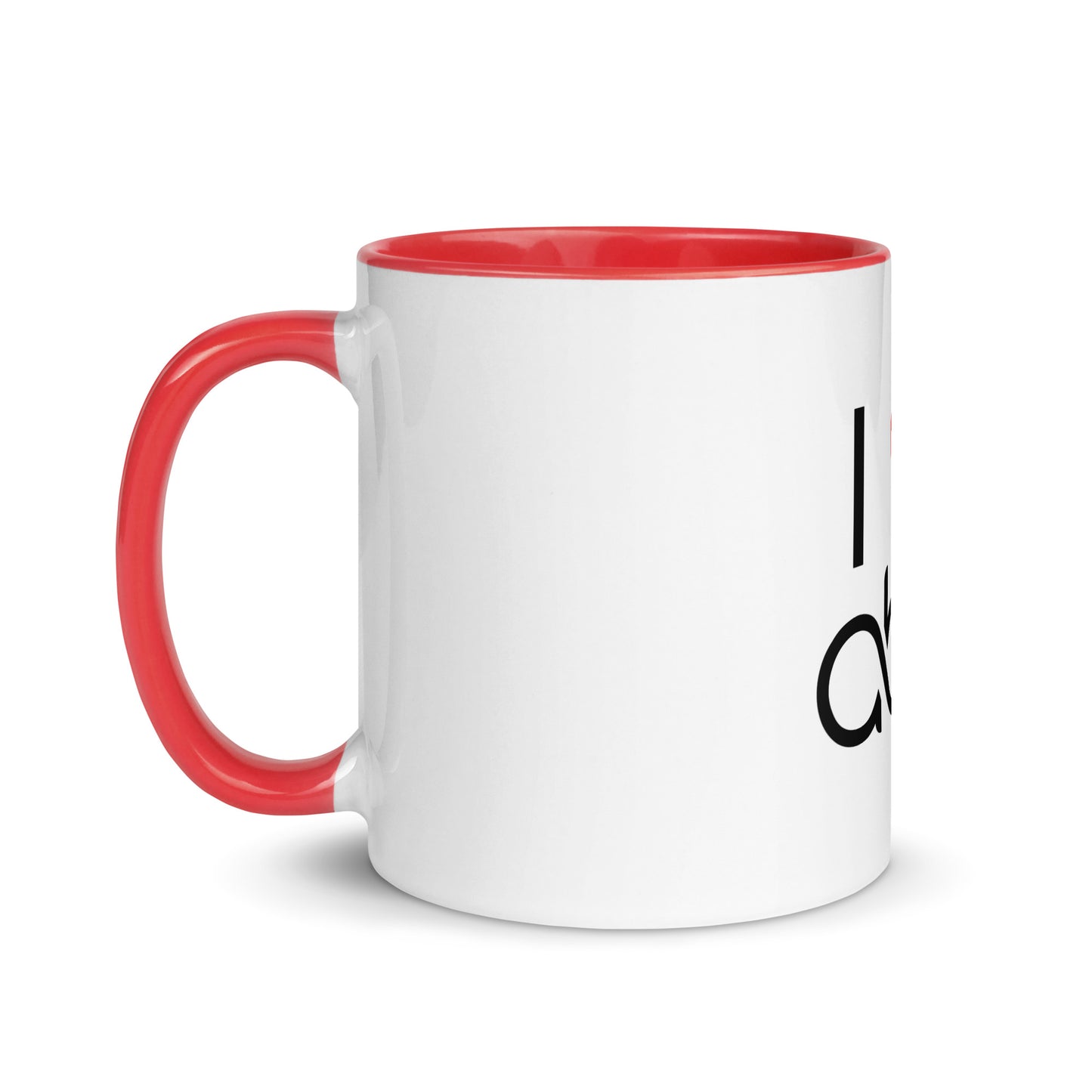 I <3 ABA Infinity Mug- Black Font