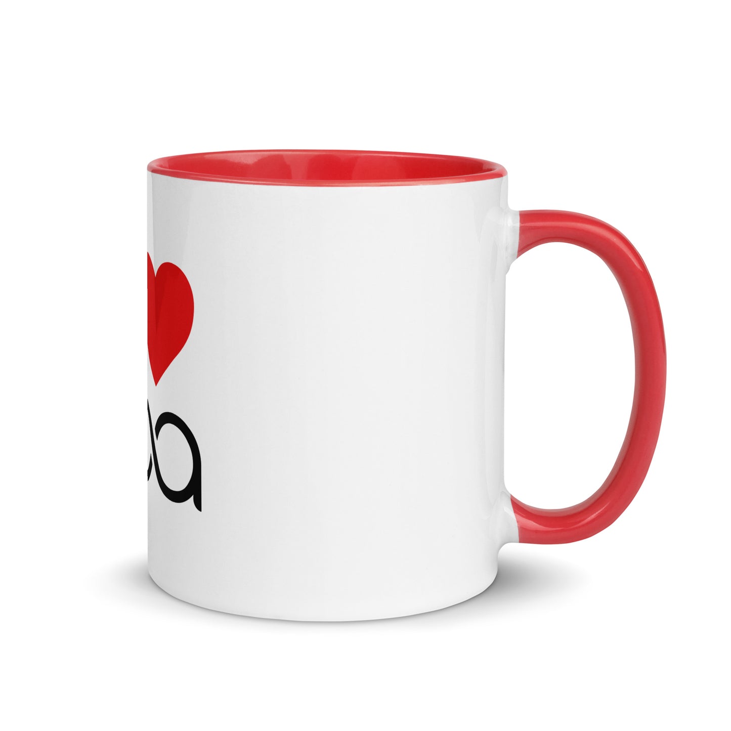 I <3 ABA Infinity Mug- Black Font