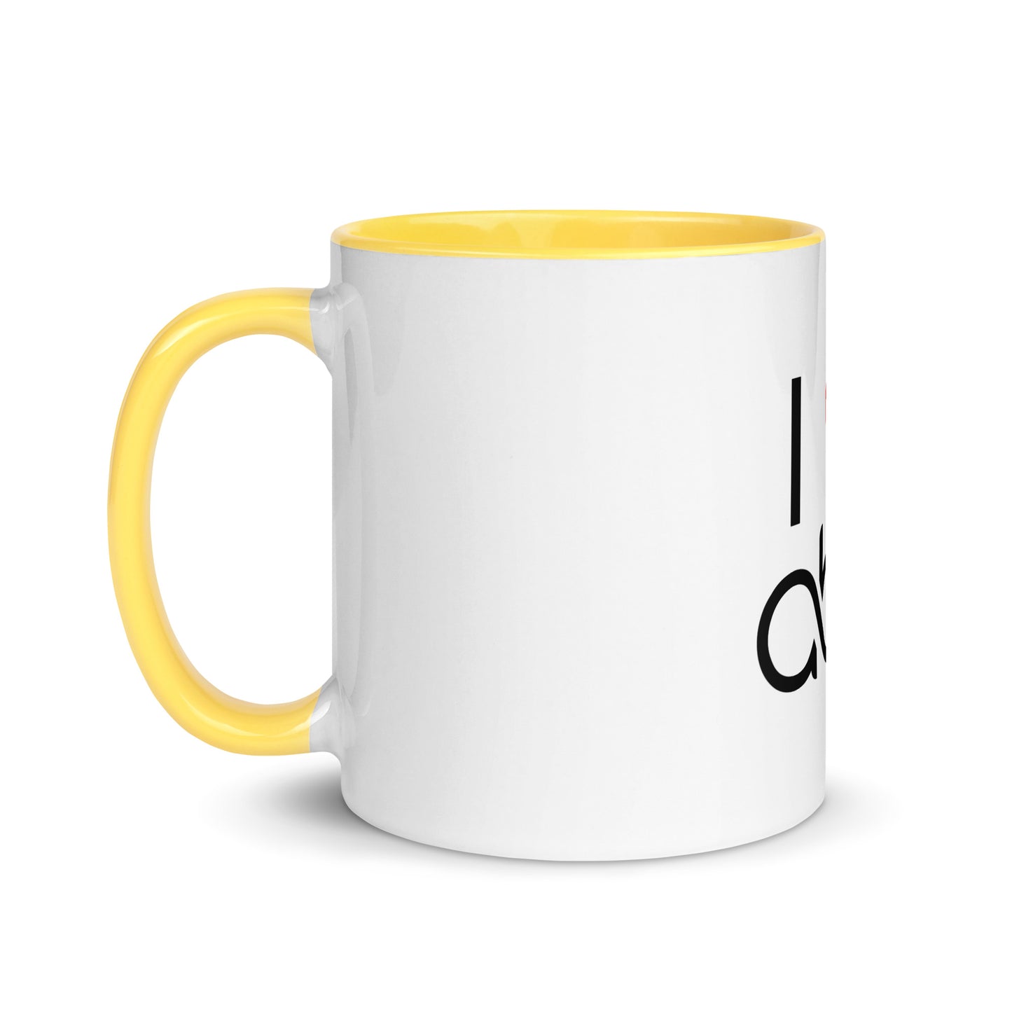 I <3 ABA Infinity Mug- Black Font