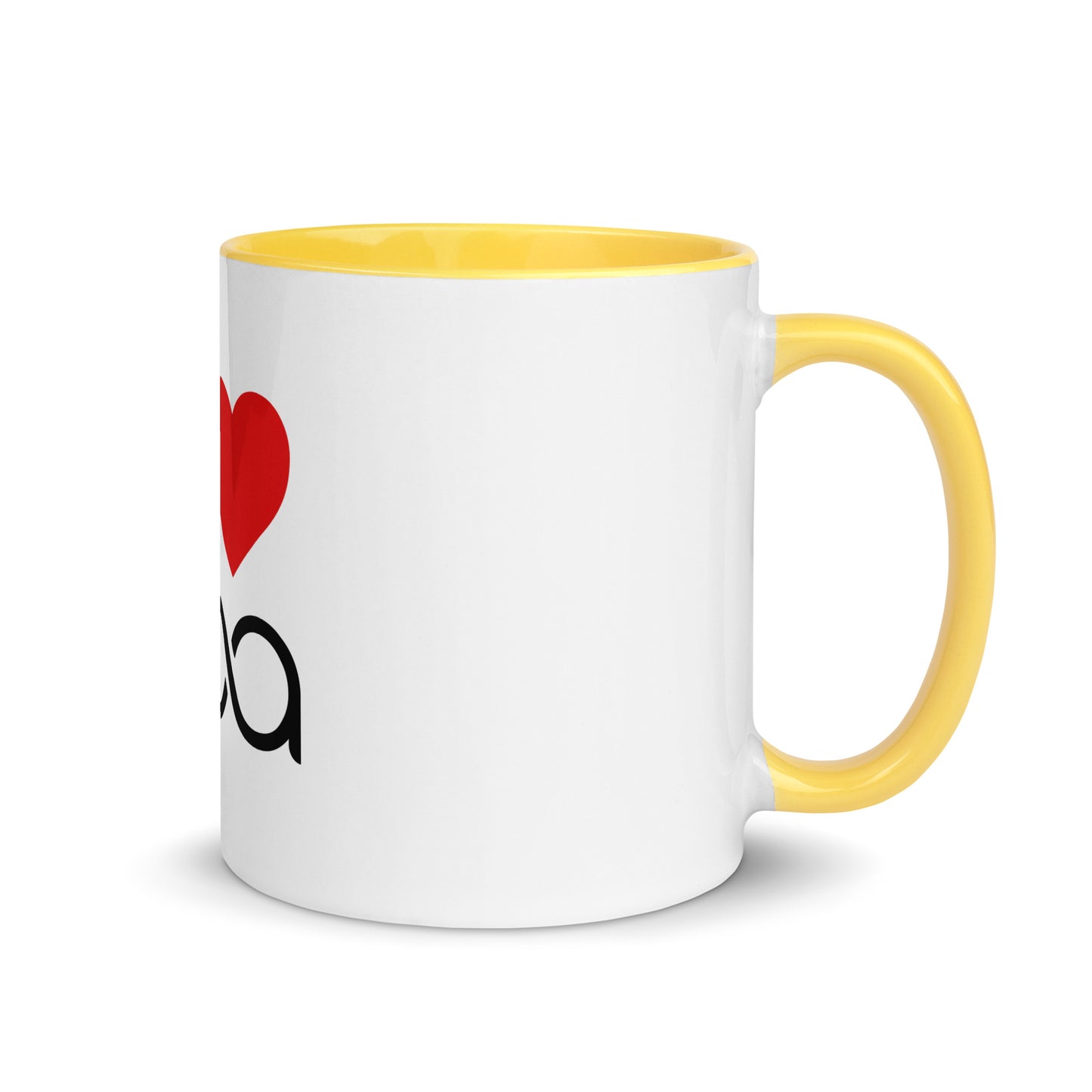 I <3 ABA Infinity Mug- Black Font