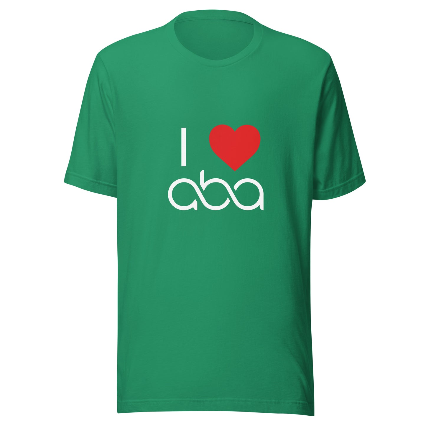 I <3 ABA Infinity T-Shirt- White Font